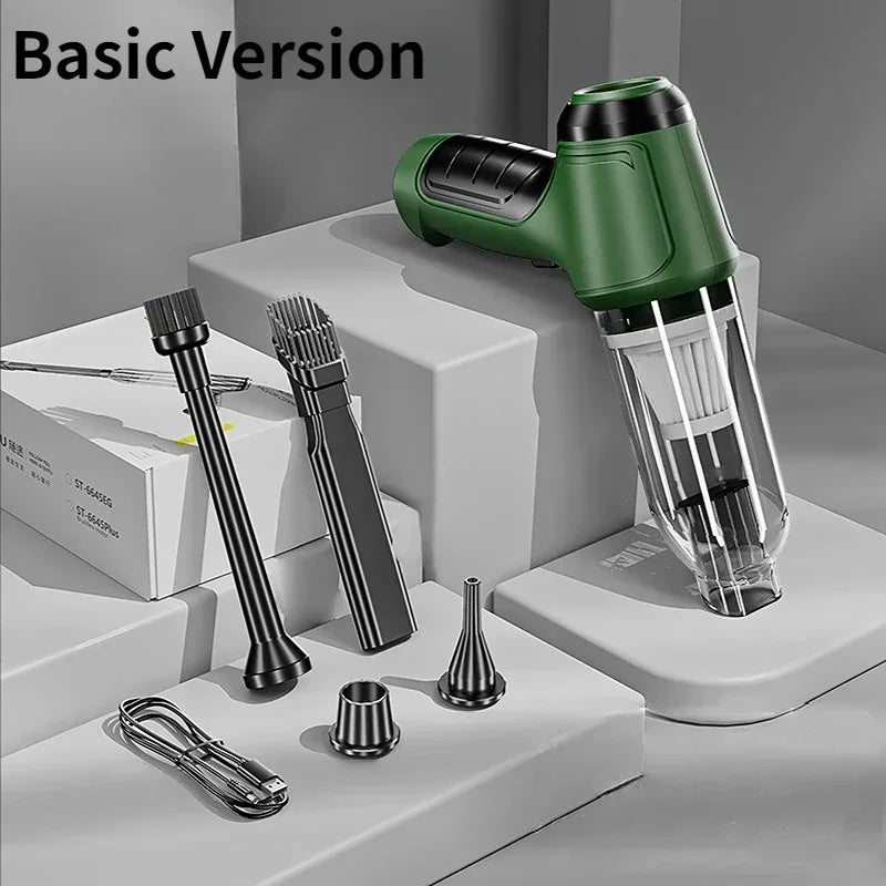 95000Pa Cordless Handheld Vacuum Cleaner for Car, Home, and Desktop Cleaning