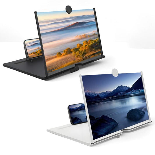 12"Mobile Phone Magnifier - Ultra-Hd Screen Magnifier for Easy TV Viewing Orientation for Landscapes Use Eye Protection Full-Screen Mobile Phone Magnification