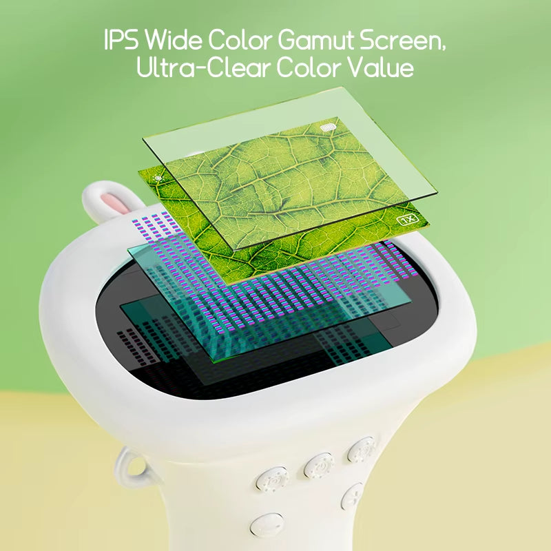 1000X Kids USB Microscope with LED & Camera – Fun Science Toy for Learning, Photos & Videos